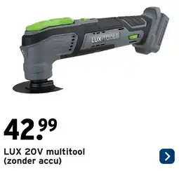 GAMMA LUX 20V multitool aanbieding
