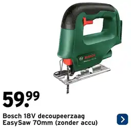 GAMMA Bosch 18V decoupeerzaag EasySaw aanbieding