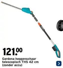 GAMMA Gardena heggenschaar telescopisch THS aanbieding