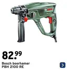 GAMMA Bosch boorhamer PBH 2100 RE aanbieding