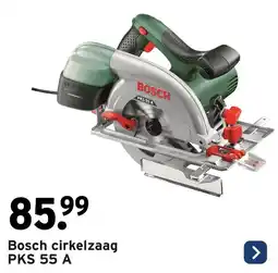 GAMMA Bosch cirkelzaag PKS 55 A aanbieding