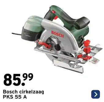 GAMMA Bosch cirkelzaag PKS 55 A aanbieding