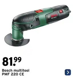 GAMMA Bosch multitool PMF 220 CE aanbieding