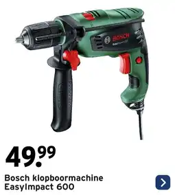 GAMMA Bosch klopboormachine EasyImpact 600 aanbieding