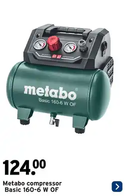 GAMMA Metabo compressor Basic 160-6 W OF aanbieding