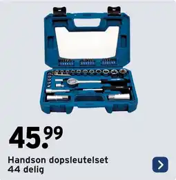 GAMMA Handson dopsleutelset aanbieding