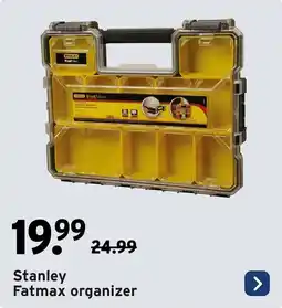 GAMMA Stanley Fatmax organizer aanbieding