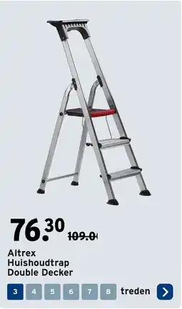 GAMMA Altrex Huishoudtrap Double Decker aanbieding