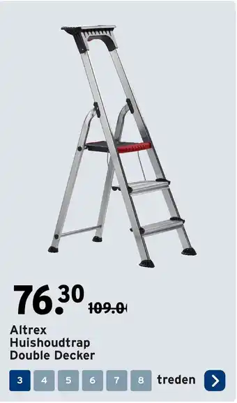 GAMMA Altrex Huishoudtrap Double Decker aanbieding