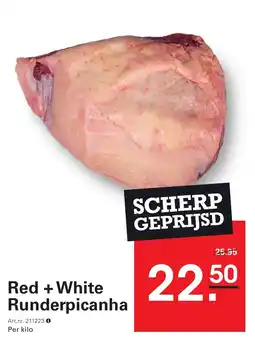 Sligro Red + White Runderpicanha aanbieding