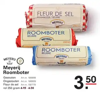 Sligro Meyerij Roomboter aanbieding