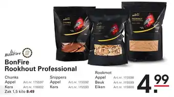 Sligro BonFire Rookhout Professional aanbieding