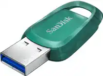 Conrad SanDisk Ultra Eco USB-stick 64 GB Groen SDCZ96-064G-G46 USB-A 3.2 Gen 1 aanbieding