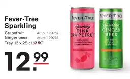 Sligro Fever-Tree Sparkling aanbieding