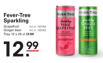 Sligro Fever-Tree Sparkling aanbieding