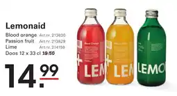 Sligro Lemonaid aanbieding