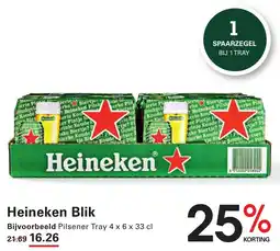 Sligro Heineken Blik aanbieding
