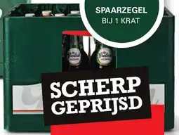 Sligro Grolsch 0.0% aanbieding