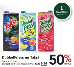 Sligro DubbelFrisss en Taksi aanbieding
