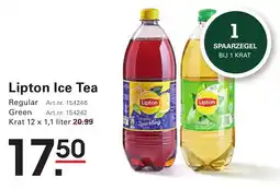 Sligro Lipton Ice Tea aanbieding