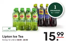 Sligro Lipton Ice Tea aanbieding