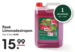 Sligro Raak Limonadesiropen aanbieding