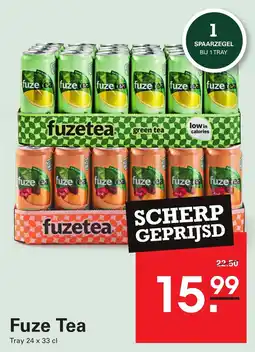 Sligro Fuze Tea aanbieding