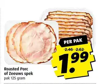 Boni Roasted Porc Of Zeeuws Spek 125g aanbieding