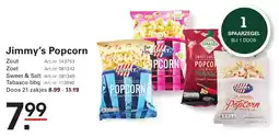 Sligro Jimmy's Popcorn aanbieding