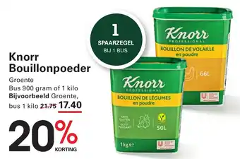 Sligro Knorr Bouillonpoeder aanbieding