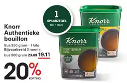 Sligro Knorr Authentieke bouillon aanbieding