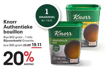 Sligro Knorr Authentieke bouillon aanbieding