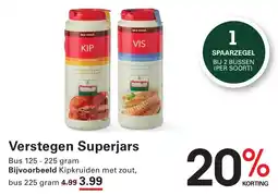 Sligro Verstegen Superjars aanbieding