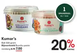 Sligro Kumar's aanbieding