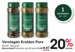 Sligro Verstegen Kruiden Pure aanbieding