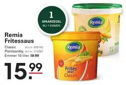 Sligro Remia Fritessaus aanbieding