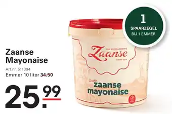 Sligro Zaanse Mayonaise aanbieding