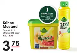 Sligro Kühne Mosterd aanbieding