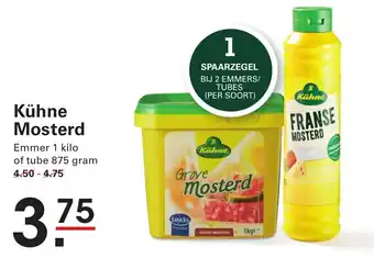 Sligro Kühne Mosterd aanbieding