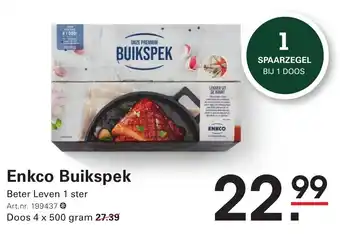 Sligro Enkco Buikspek aanbieding