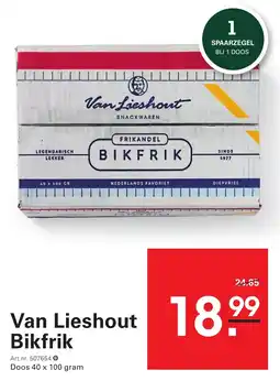 Sligro Van Lieshout Bikfrik aanbieding