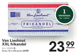 Sligro Van Lieshout XXL frikandel aanbieding