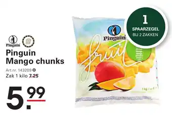 Sligro Pinguin Mango chunks aanbieding