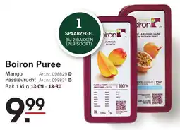 Sligro Boiron Puree aanbieding