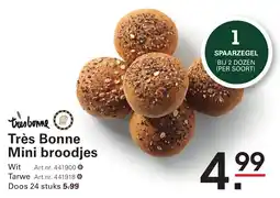 Sligro Très Bonne Mini broodjes aanbieding