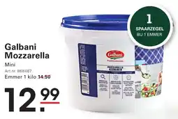 Sligro Galbani Mozzarella aanbieding
