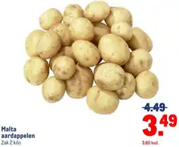 Makro Malta aardappelen aanbieding