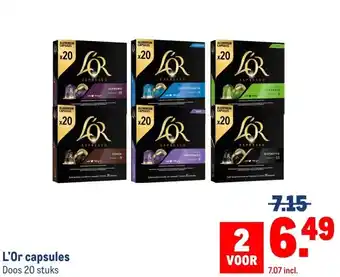 Makro L'Or capsules aanbieding