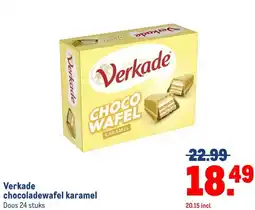 Makro Verkade chocoladewafel karamel aanbieding