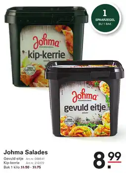 Sligro Johma Salades aanbieding
